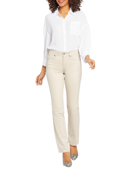 NYDJ Marilyn Straight Leg Jeans, Feather