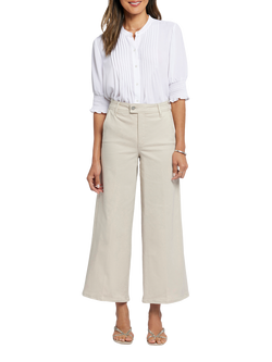 NYDJ Mona Wide Leg Ankle Jeans, Feather