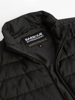 Barbour International Aldon Quilted Gilet, Black - view 2, Black