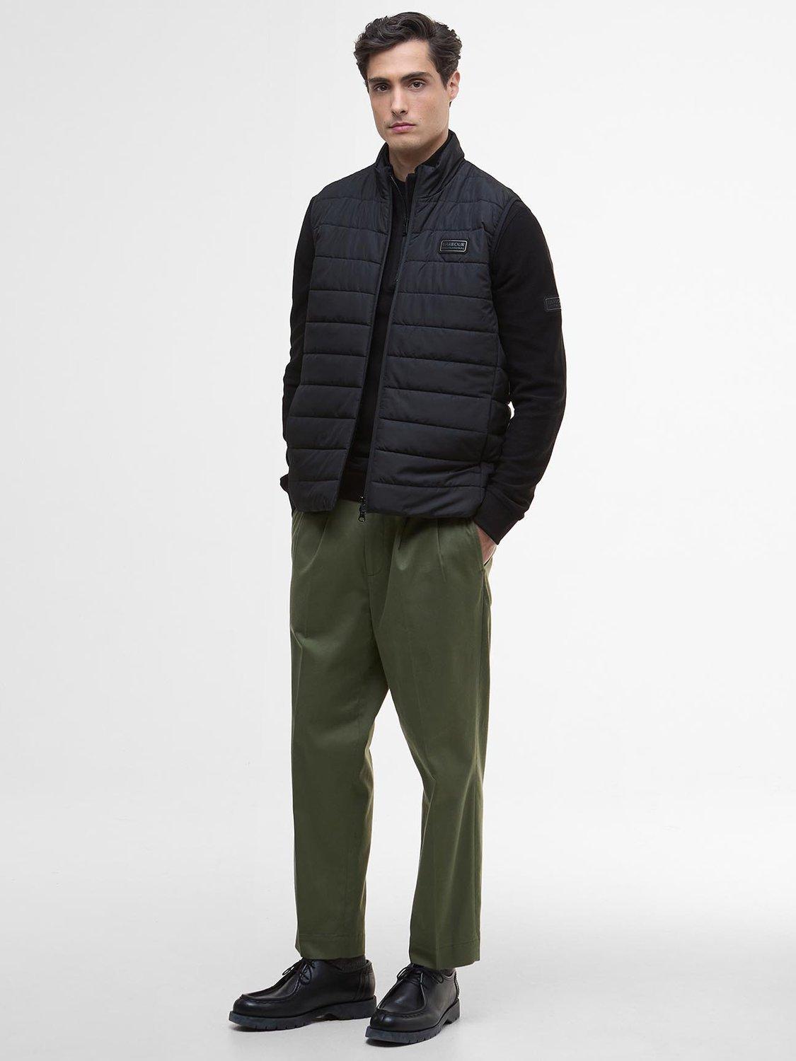 Product image 3 of 5, which shows Barbour International Aldon Quilted Gilet, Black, S