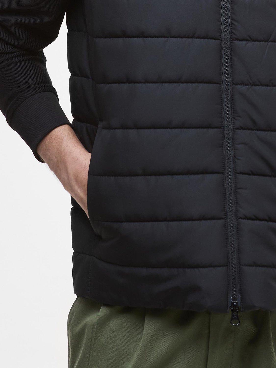 Product image 5 of 5, which shows Barbour International Aldon Quilted Gilet, Black, S