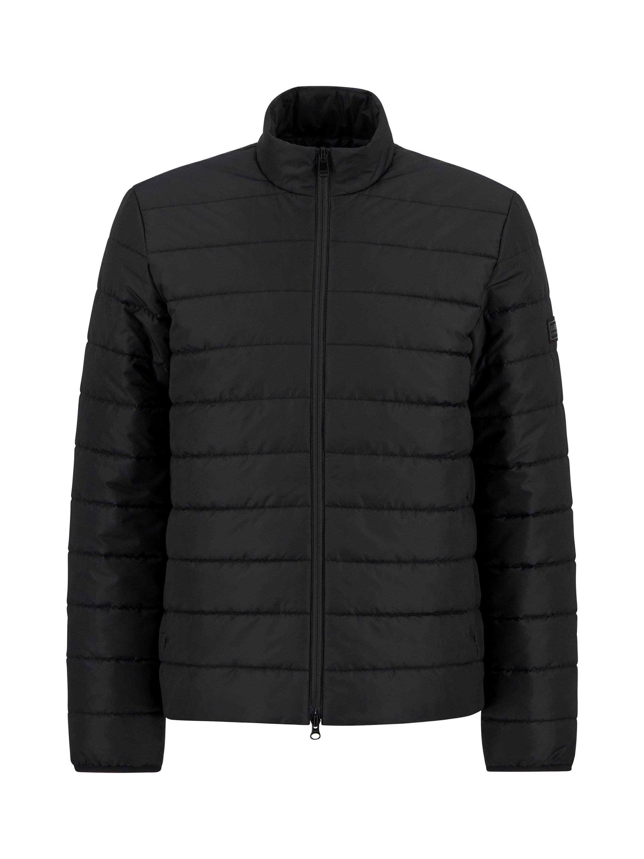 Product image 4 of 11, which shows Barbour International Aldon Quilted Jacket, Black, S