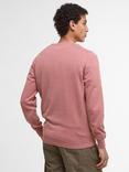 Barbour Pima Cotton Crew Neck Sweater, Earth Pink