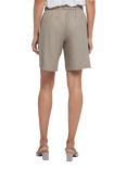NYDJ Breezy Linen Blend Bermuda Shorts, Saddlewood
