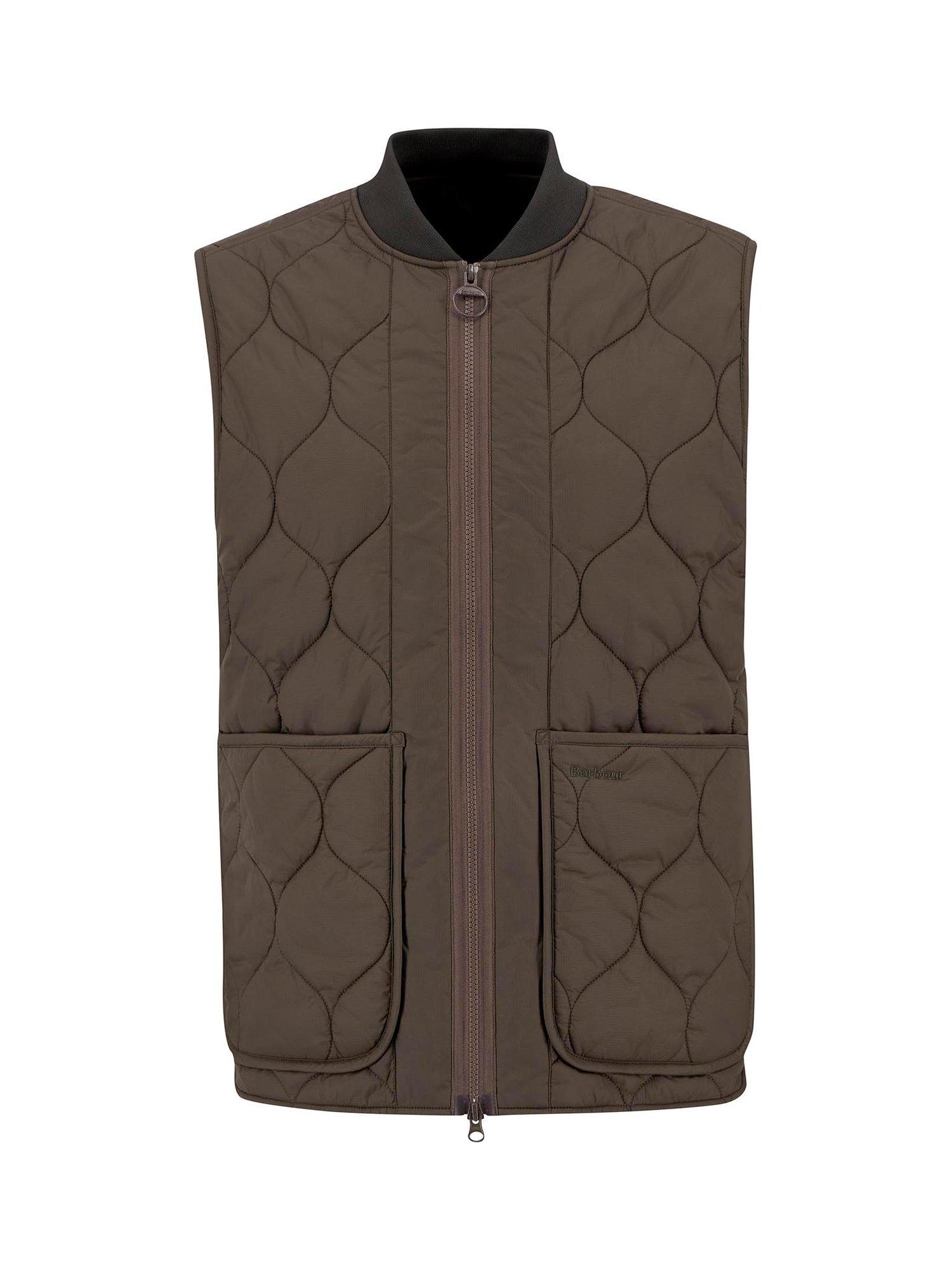 Product image 4 of 6, which shows Barbour Re-Engineered Utility Liddesdale Gilet, Dark Olive, XL