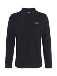 Barbour International Long Sleeve Cotton Polo Shirt