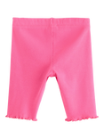 Lindex Kids' Rib Cycling Shorts, Pink