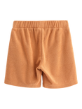 Lindex Kids' Terry Shorts, Dark Beige