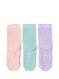 Lindex Kids' Squishmallows Socks, Pack of 3, Light Dusty Pink