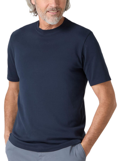 Oliver Sweeney Palmela Cotton Double Knit Jersey T-Shirt, Midnight