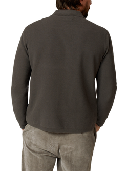 Oliver Sweeney Kingsbridge Cotton Overshirt - view 2, Mole