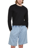 SISLEY Slim Fit T-Shirt, Black