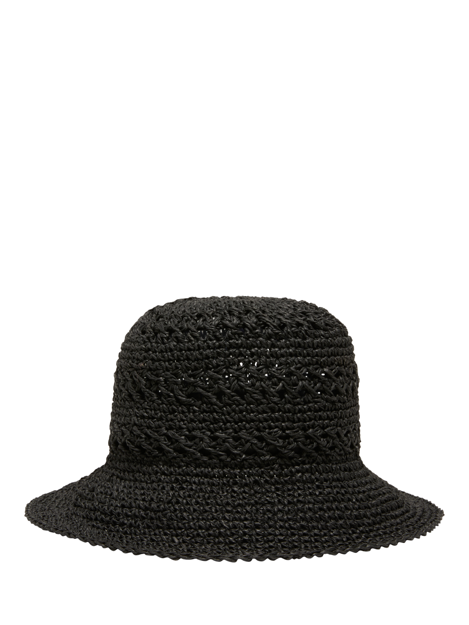 Product image 1 of 1, which shows SISLEY Crochet Cloche Hat, Black, S