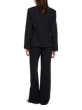 SISLEY Slim Fit Single Breasted Blazer, Black