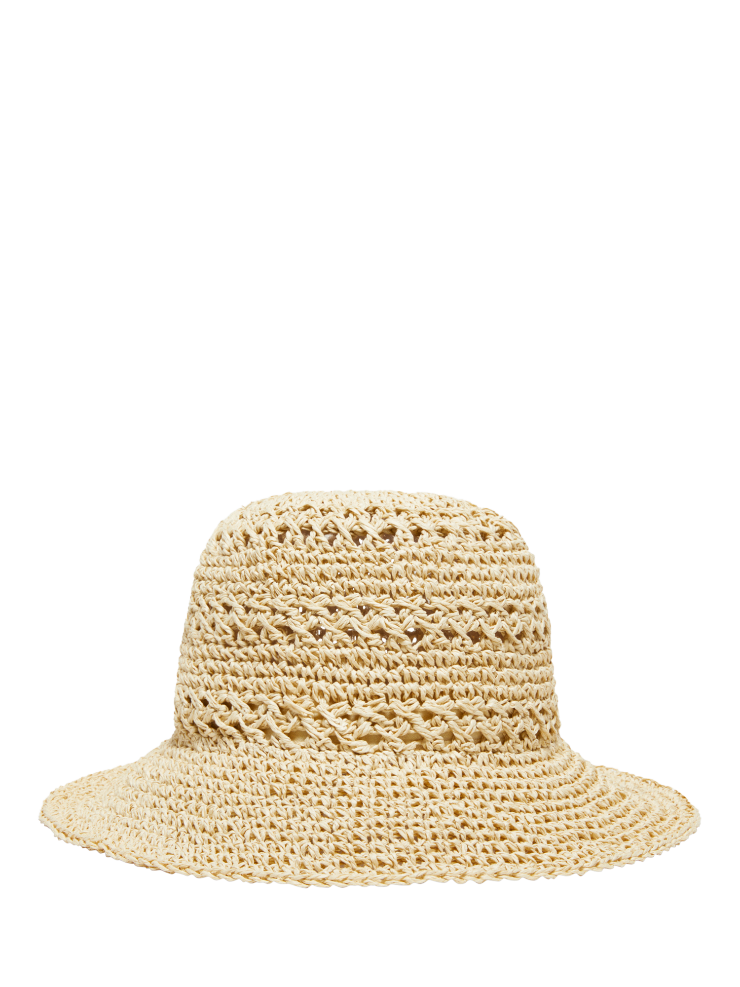 Product image 1 of 1, which shows SISLEY Crochet Cloche Hat, Beige, S