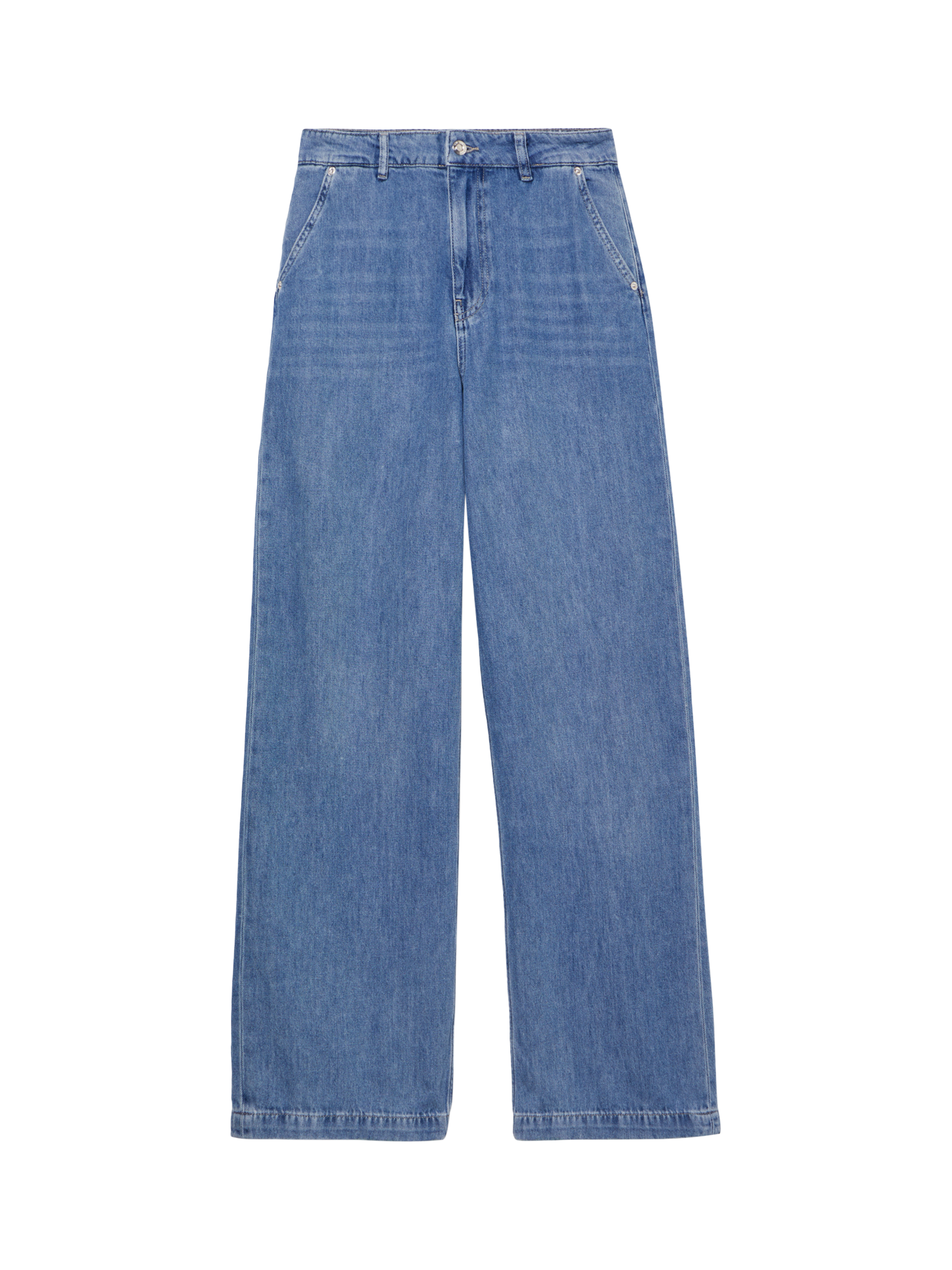 Product image 5 of 6, which shows SISLEY Wide Leg Jeans, Blue, 28R