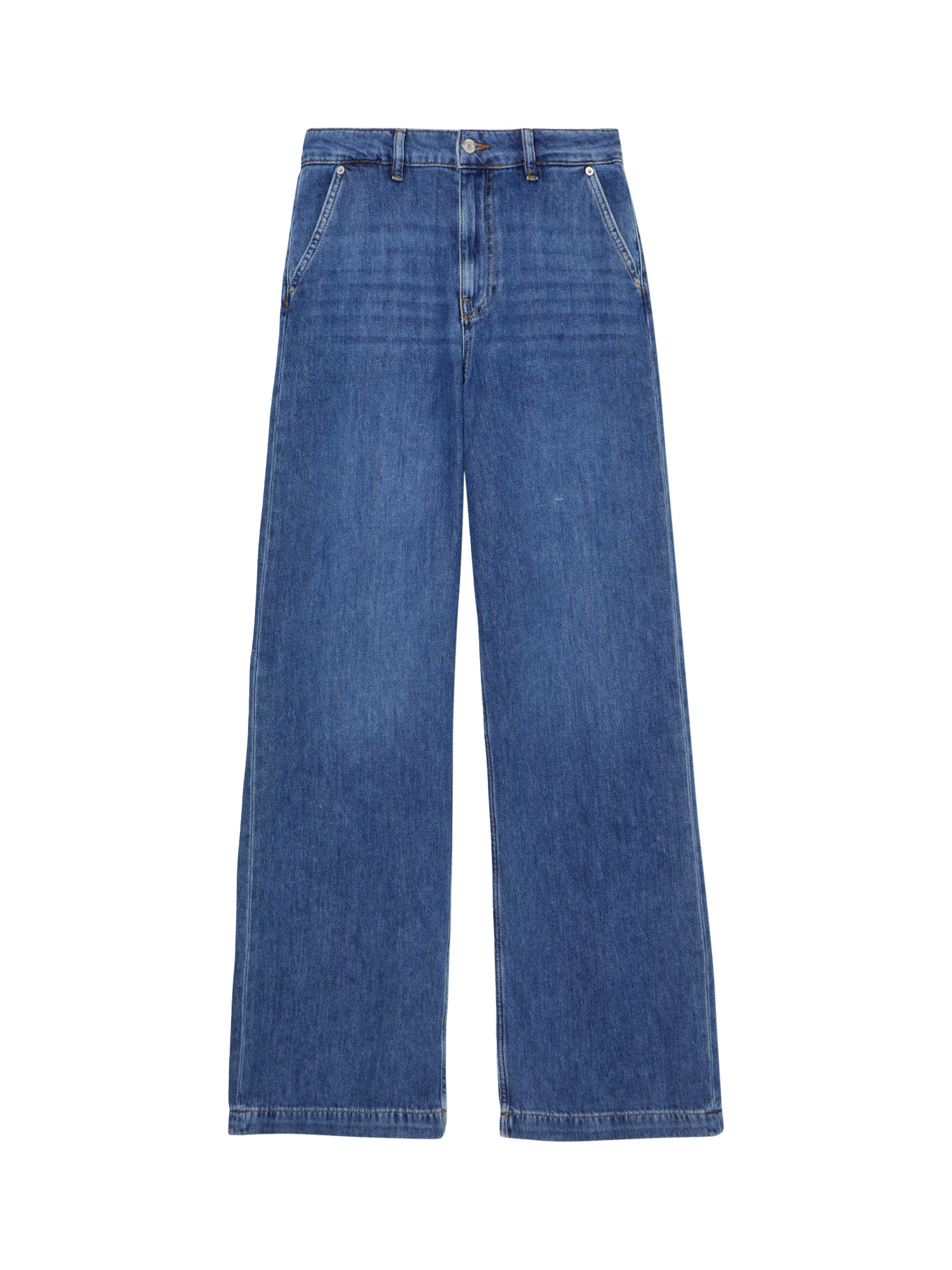 Product image 5 of 6, which shows SISLEY Wide Leg Jeans, Blue, 26R