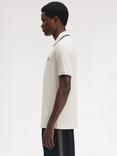 Fred Perry Cotton Crepe Pique Short Sleeve Polo Shirt