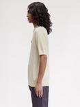 Fred Perry Cable Knit Shirt Sleeve Polo Shirt