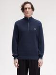Fred Perry Cotton High Neck Waffle Jumper