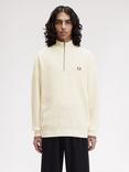 Fred Perry Cotton High Neck Waffle Jumper