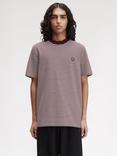 Fred Perry Fine Stripe Cotton T-Shirt