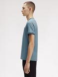 Fred Perry Cotton Short Sleeve Crew Neck T-Shirt
