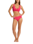 Sea Level Essentials Edit Mid Rise Bikini Bottoms, Roseberry
