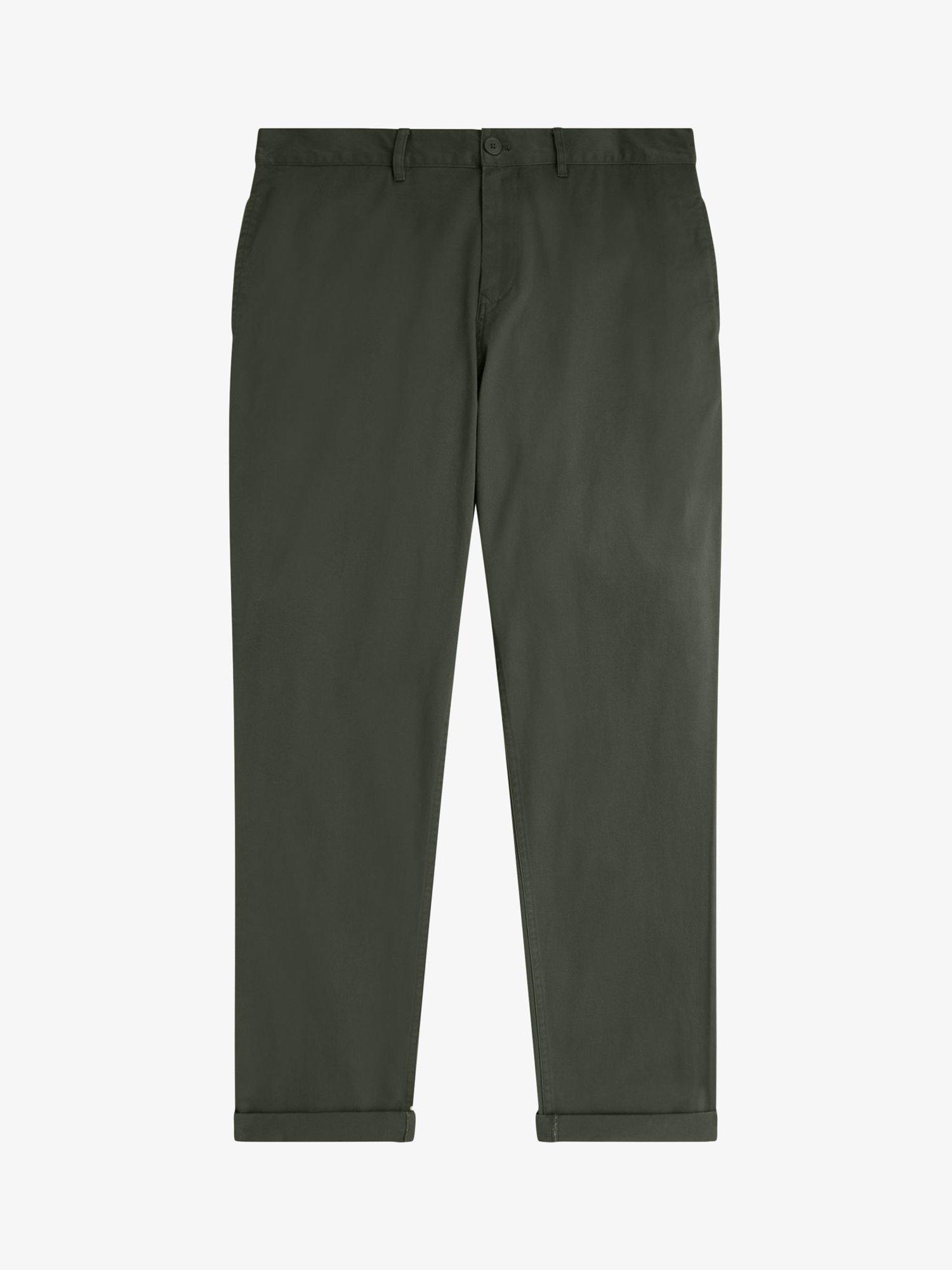 Product image 5 of 5, which shows Fred Perry Slim Fit Chinos, Laurel Wreath Green, 30R