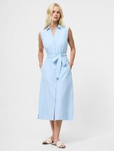 【Hobbs London】UK発 Cathleen ロイヤルブルー シャツ ドレス Cathleen Dress With Cotton | Hobbs US |