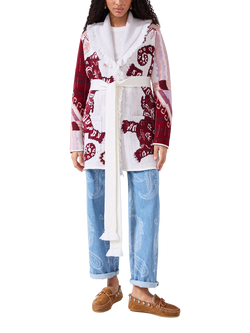 Hayley Menzies Gene Jacquard Cardigan, Multi, Multi
