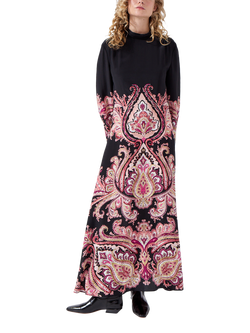 Hayley Menzies Grace Maxi Dress, Black/Multi, Black/Multi