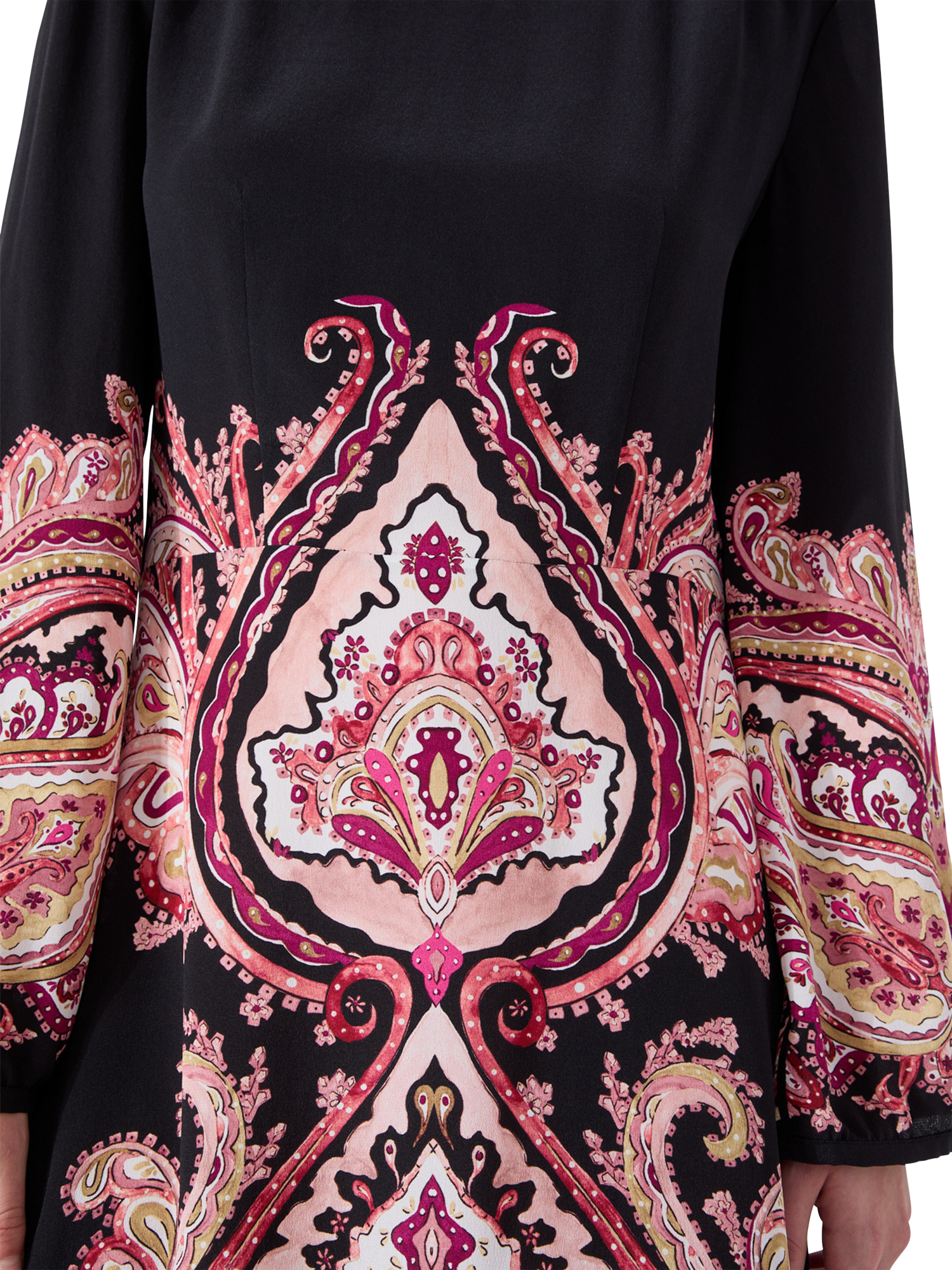 Product image 5 of 5, which shows Hayley Menzies Grace Maxi Dress, Black/Multi, XS