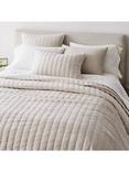 West Elm Linen-Cotton Quilted Bedspread Set