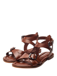 Moda in Pelle Shoon Shara Leather Strappy Sandals, Tan