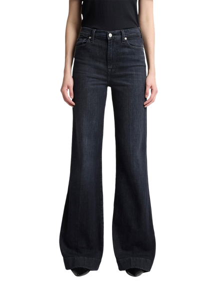 7 For All Mankind Modern Dojo Jeans, Black, Black