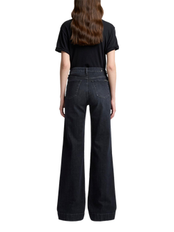 7 For All Mankind Modern Dojo Jeans, Black - view 2, Black