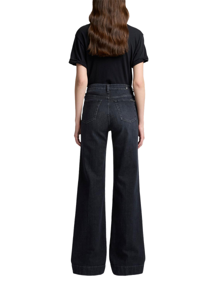7 For All Mankind Modern Dojo Jeans, Black - view 2, Black