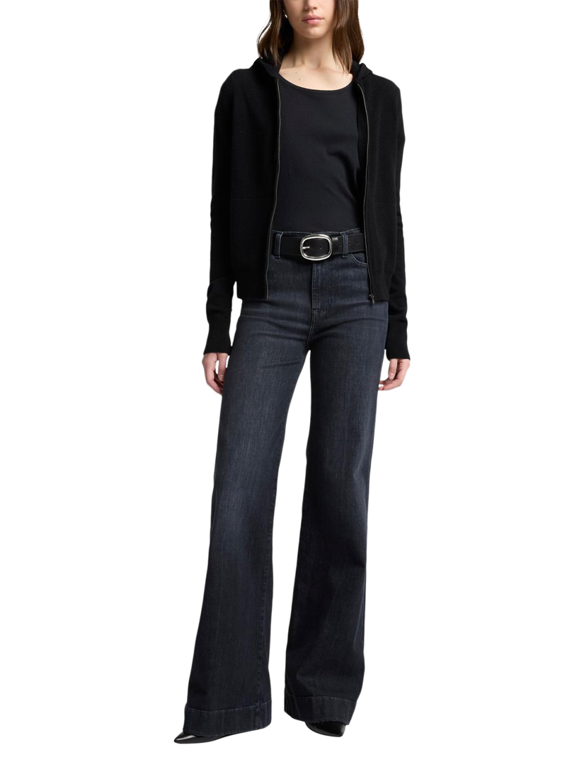 Product image 3 of 6, which shows 7 For All Mankind Modern Dojo Jeans, Black, 26