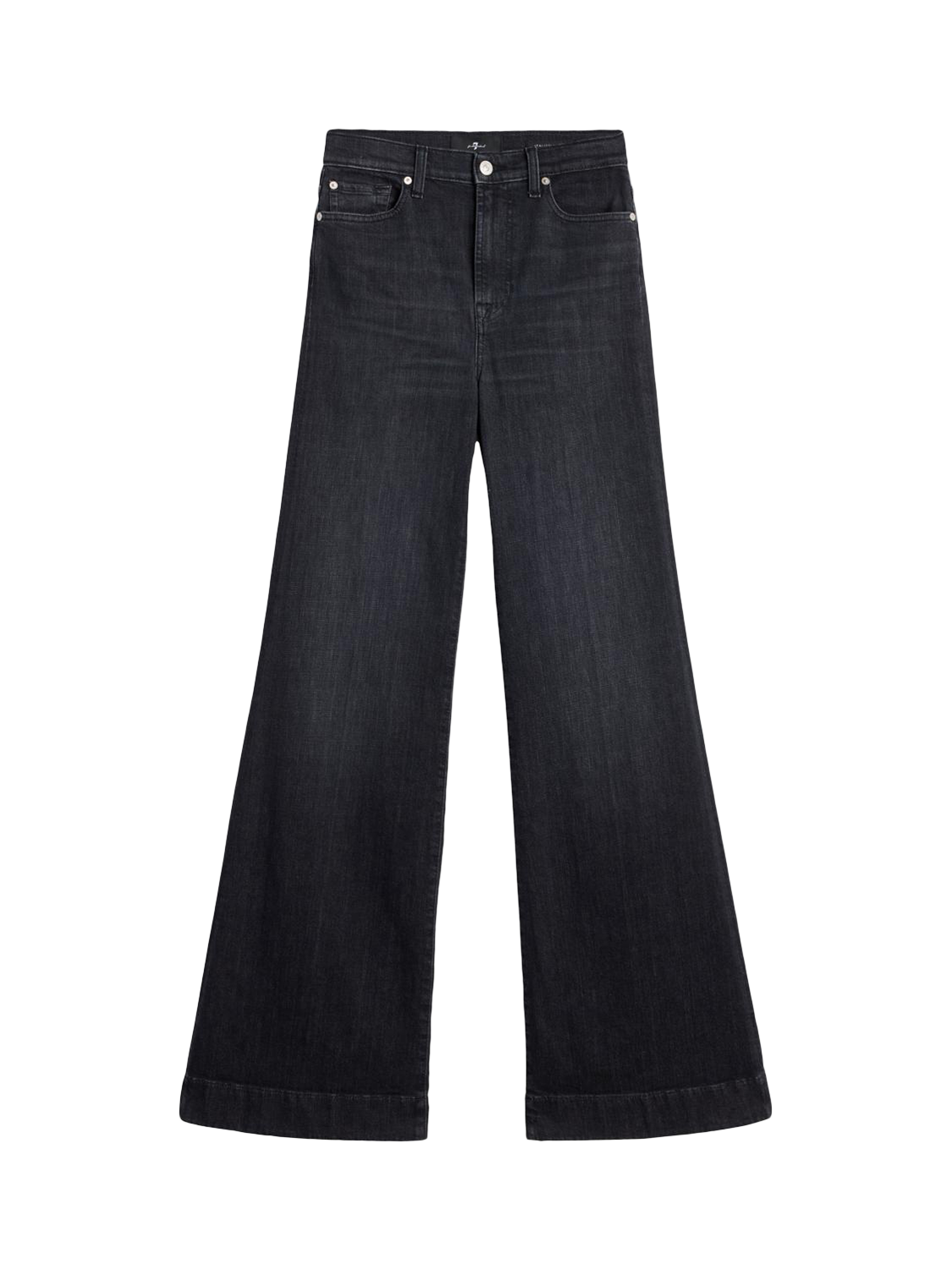 Product image 4 of 6, which shows 7 For All Mankind Modern Dojo Jeans, Black, 26