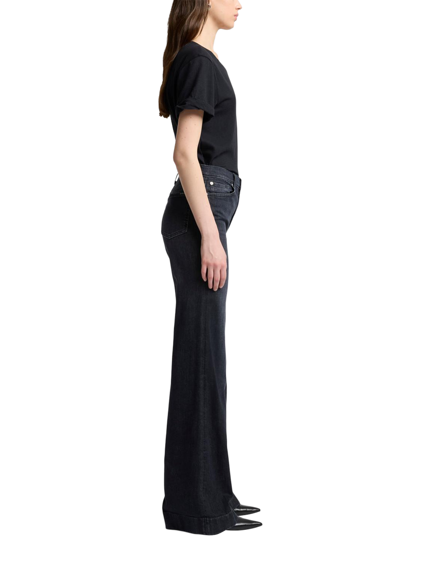 Product image 6 of 6, which shows 7 For All Mankind Modern Dojo Jeans, Black, 26