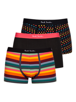 Paul Smith Patterned Cotton Blend Trunks, Multi Multi