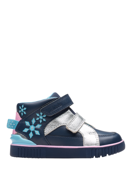 Clarks Kids' Toddler Oslo Play Ankle Boots, Navy, Navy