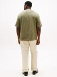 Tommy Hilfiger Plus Regular Fit Crew Neck T-Shirt, Battle Green