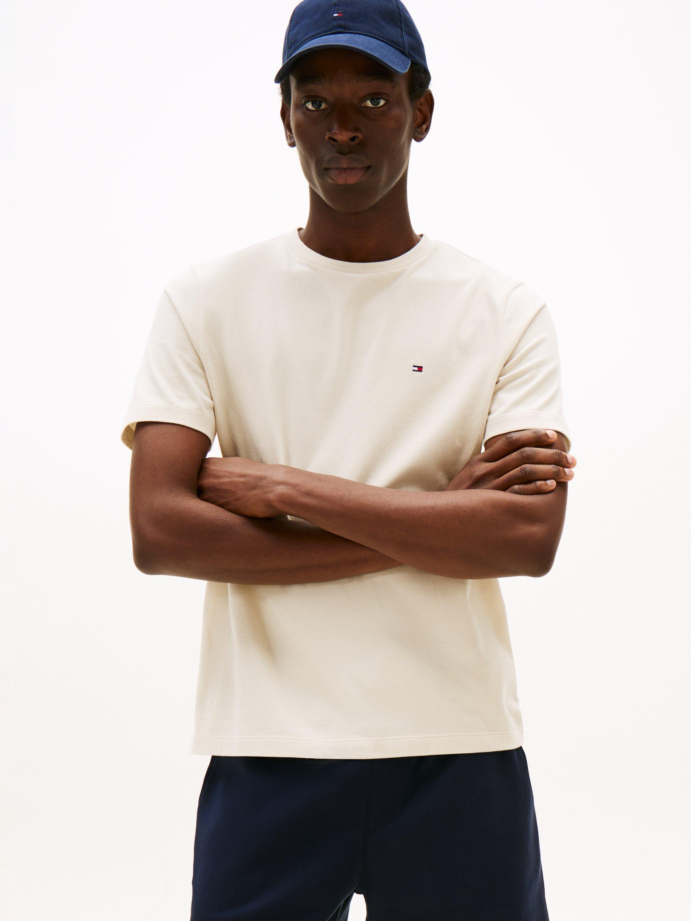 Product image 1 of 5, which shows Tommy Hilfiger Regular Fit Logo T-Shirt, Blue/Multi, XXXL