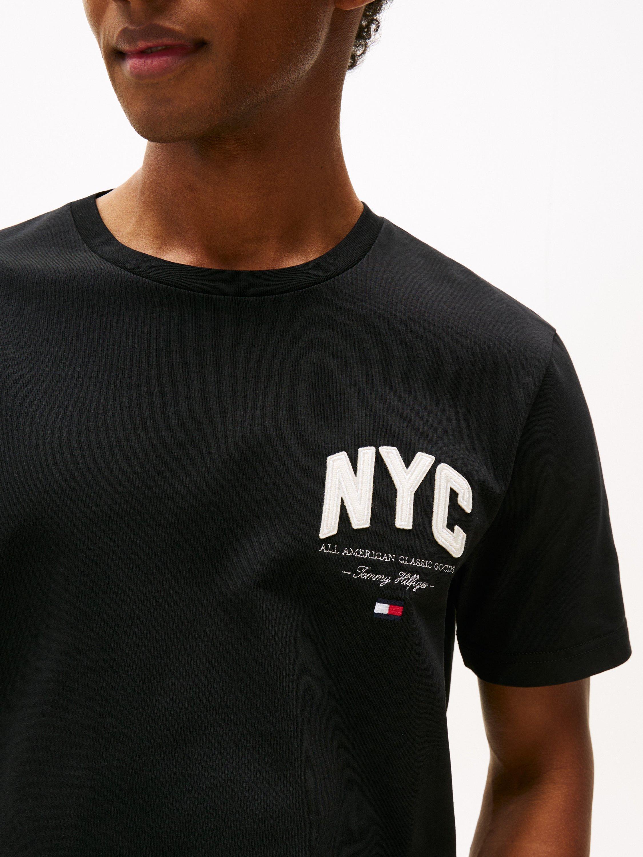 Product image 4 of 5, which shows Tommy Hilfiger Regular Fit T-Shirt, Black/Multi, XXXL