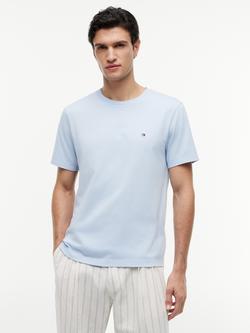 Tommy Hilfiger Regular Fit Logo T-Shirt, Light Blue