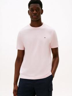 Tommy Hilfiger Regular Fit Logo T-Shirt, Pink Lily