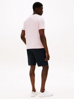 Tommy Hilfiger Regular Fit Logo T-Shirt - view 2, Pink Lily