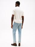 Tommy Hilfiger Cotton Cable Knit Polo Shirt, White